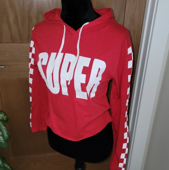 CROPPED HOODIE - Picture 2 of 9